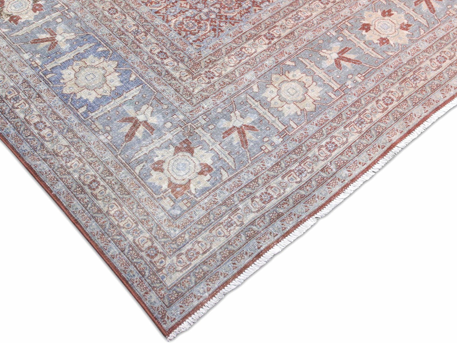 Semi Antique Persian Tabriz Rug - 14'8" x 23'6" - 240297