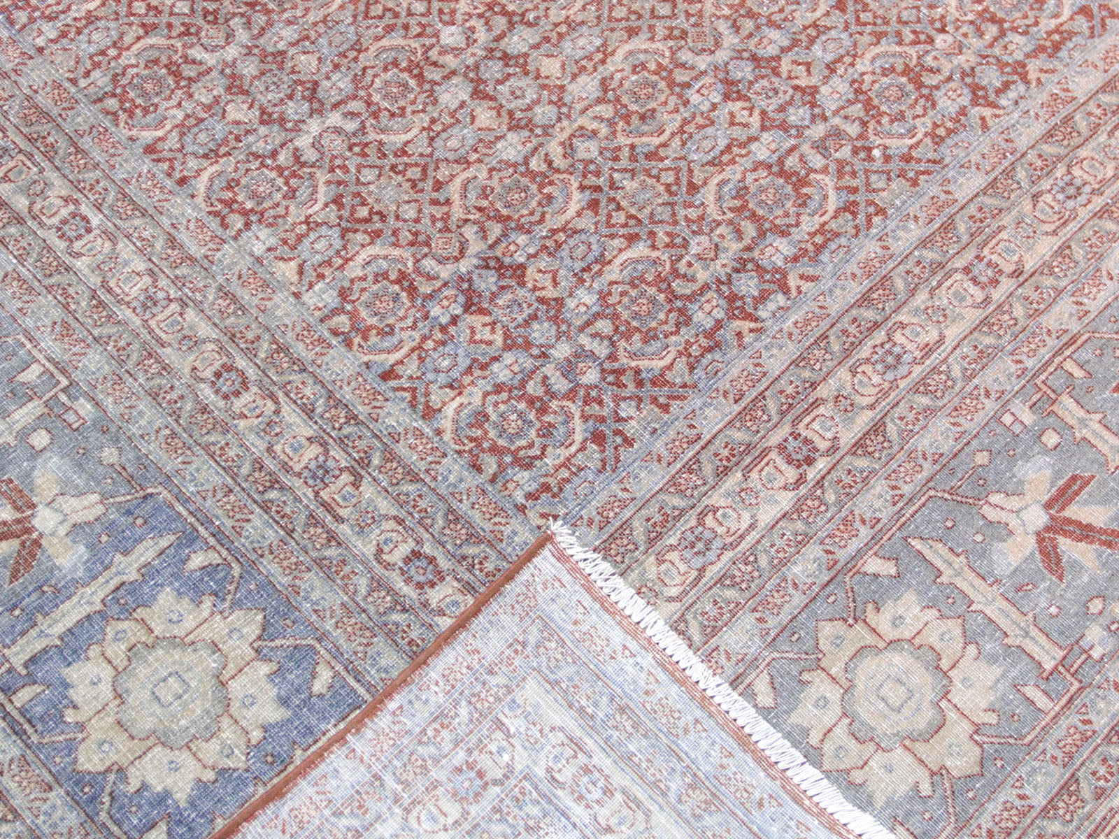 Semi Antique Persian Tabriz Rug - 14'8" x 23'6" - 240297