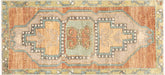 Vintage Turkish Oushak Yastic - 1'4" x 3'1"