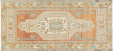 Vintage Turkish Oushak Yastic - 1'8" x 3'10"