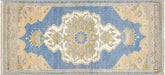 Vintage Turkish Oushak Yastic - 1'7" x 4'