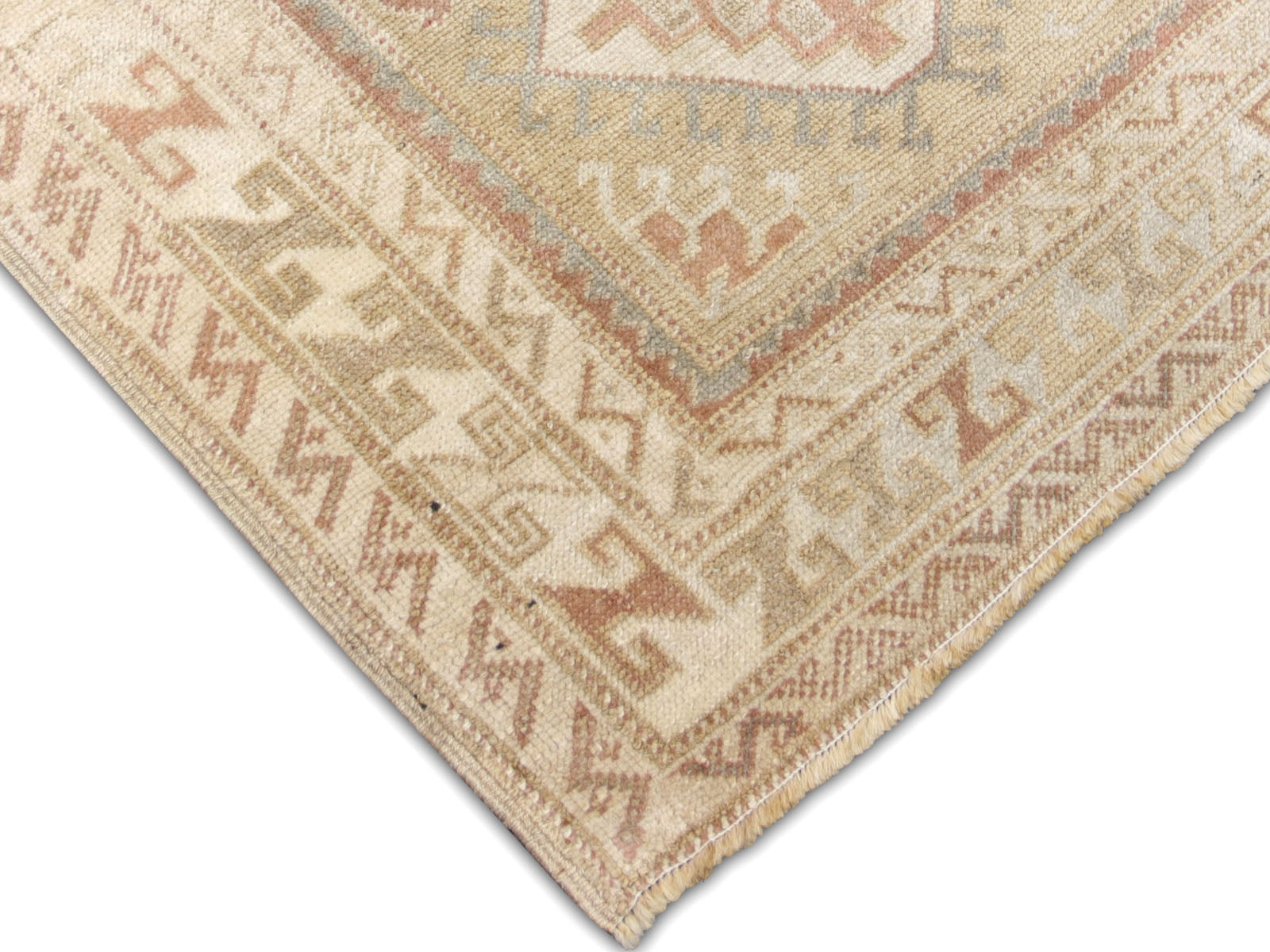 Vintage Turkish Oushak Runner - 2'6" x 14'6"