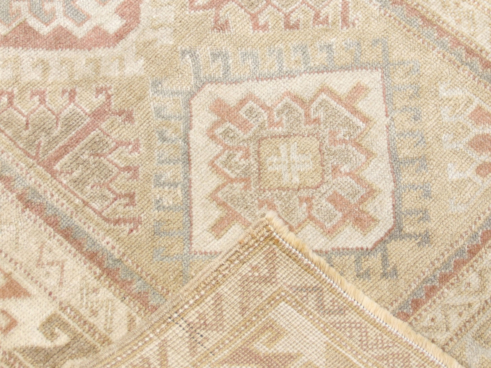 Vintage Turkish Oushak Runner - 2'6" x 14'6"