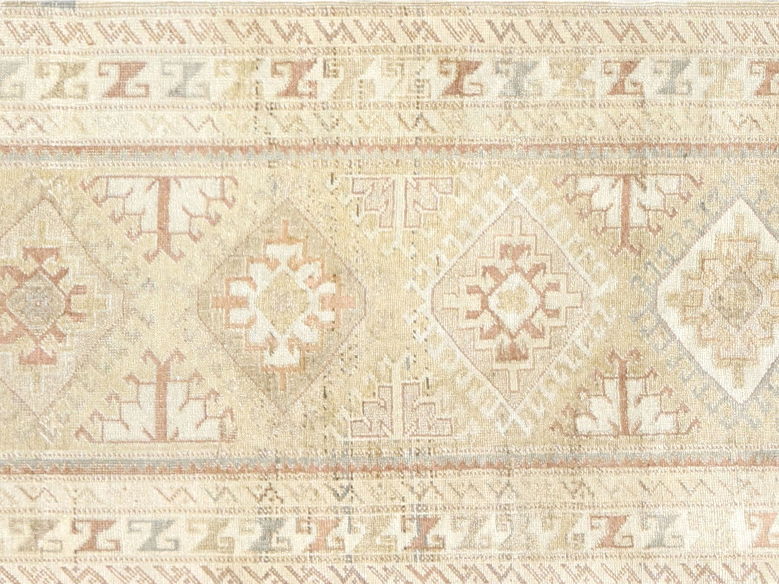 Vintage Turkish Oushak Runner - 2'6" x 14'6"
