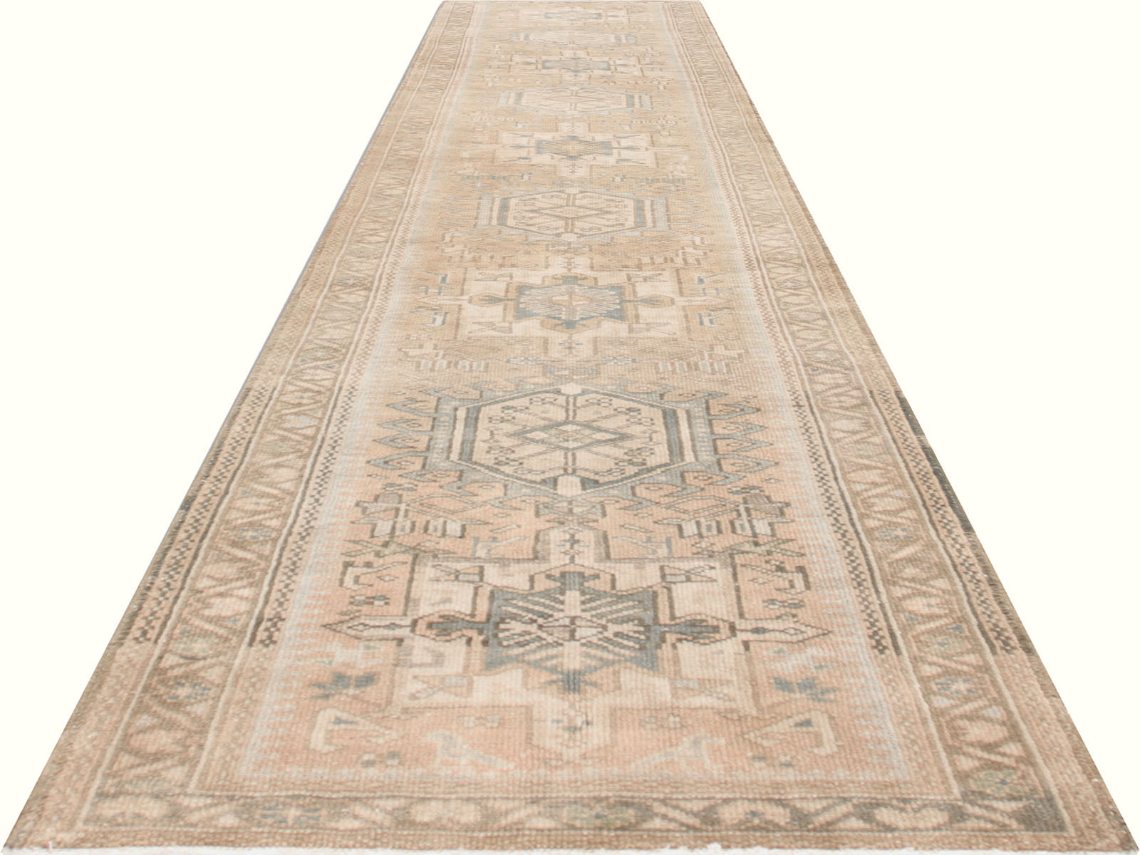 Vintage Persian Karadja Runner - 2'8" x 12'11"