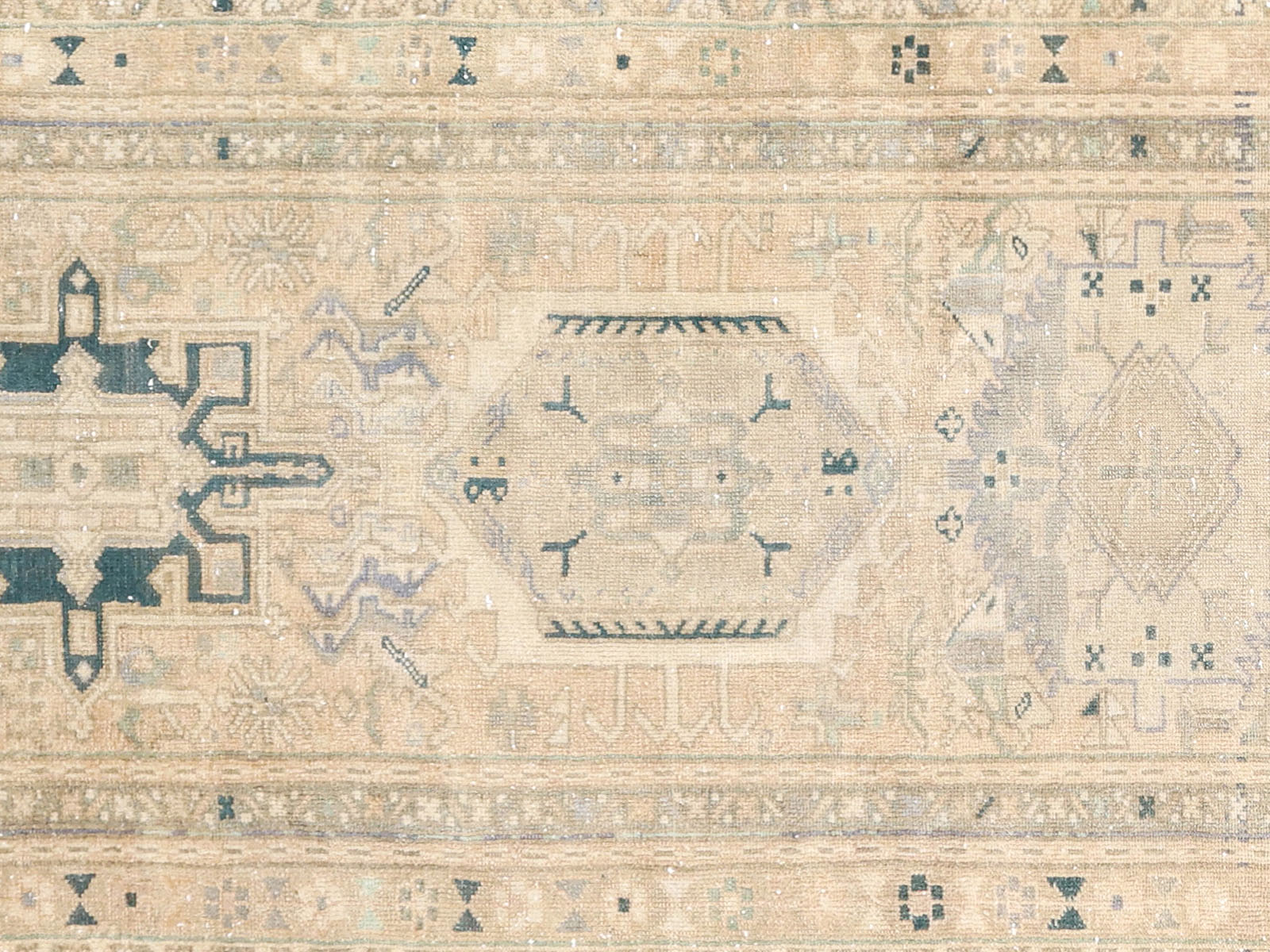 Vintage Persian Karadja Runner - 3'2" x 12'7"