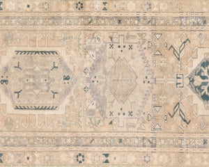 Vintage Persian Karadja Runner - 3'2" x 12'7" - 240353