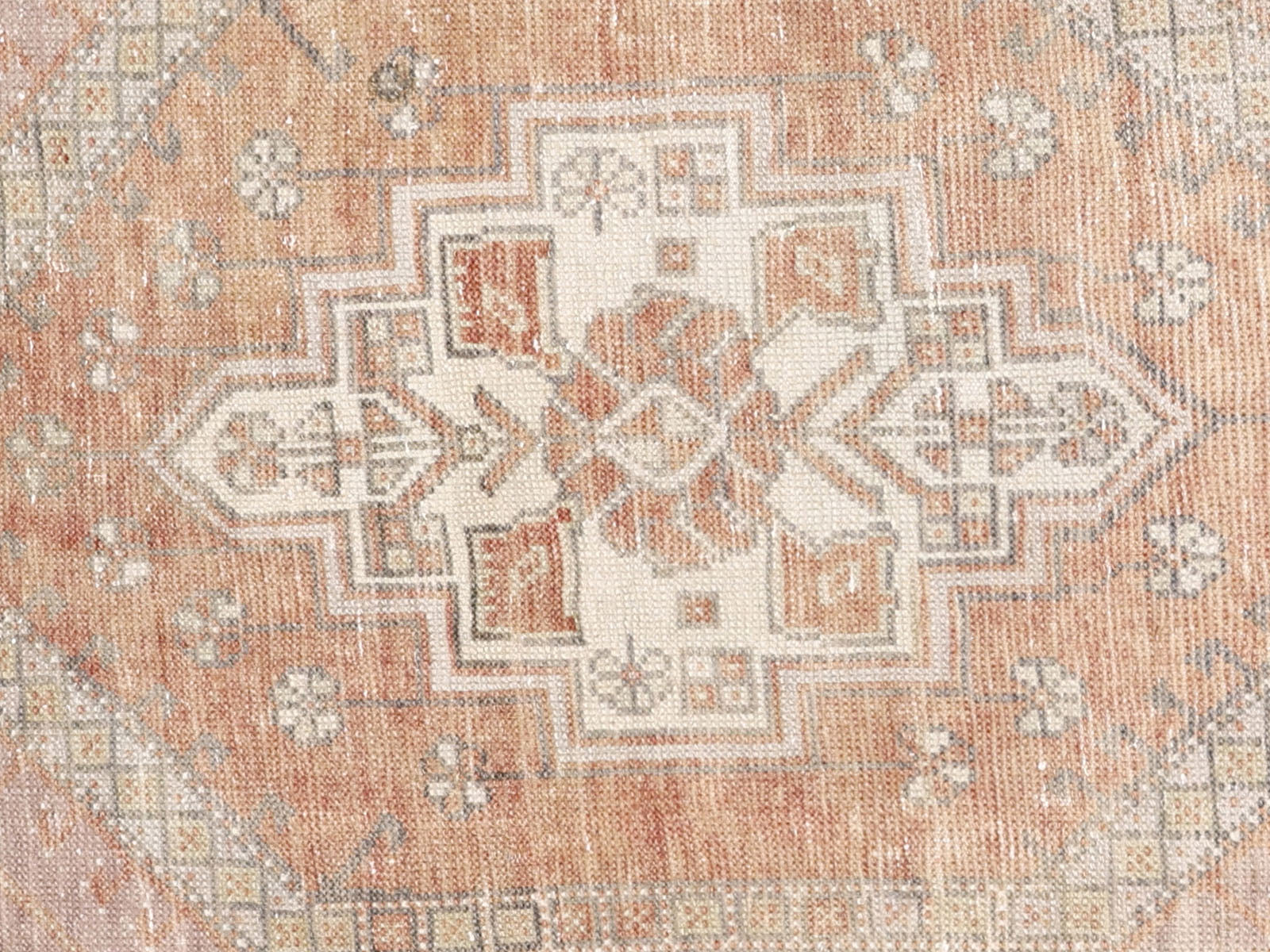 Vintage Turkish Oushak Rug - 3'5" x 5'9"