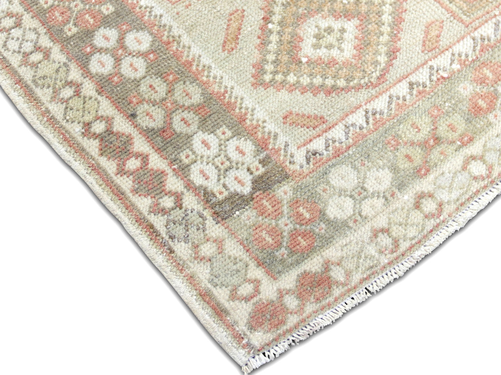 Vintage Turkish Oushak Rug - 3'6" x 5'9"