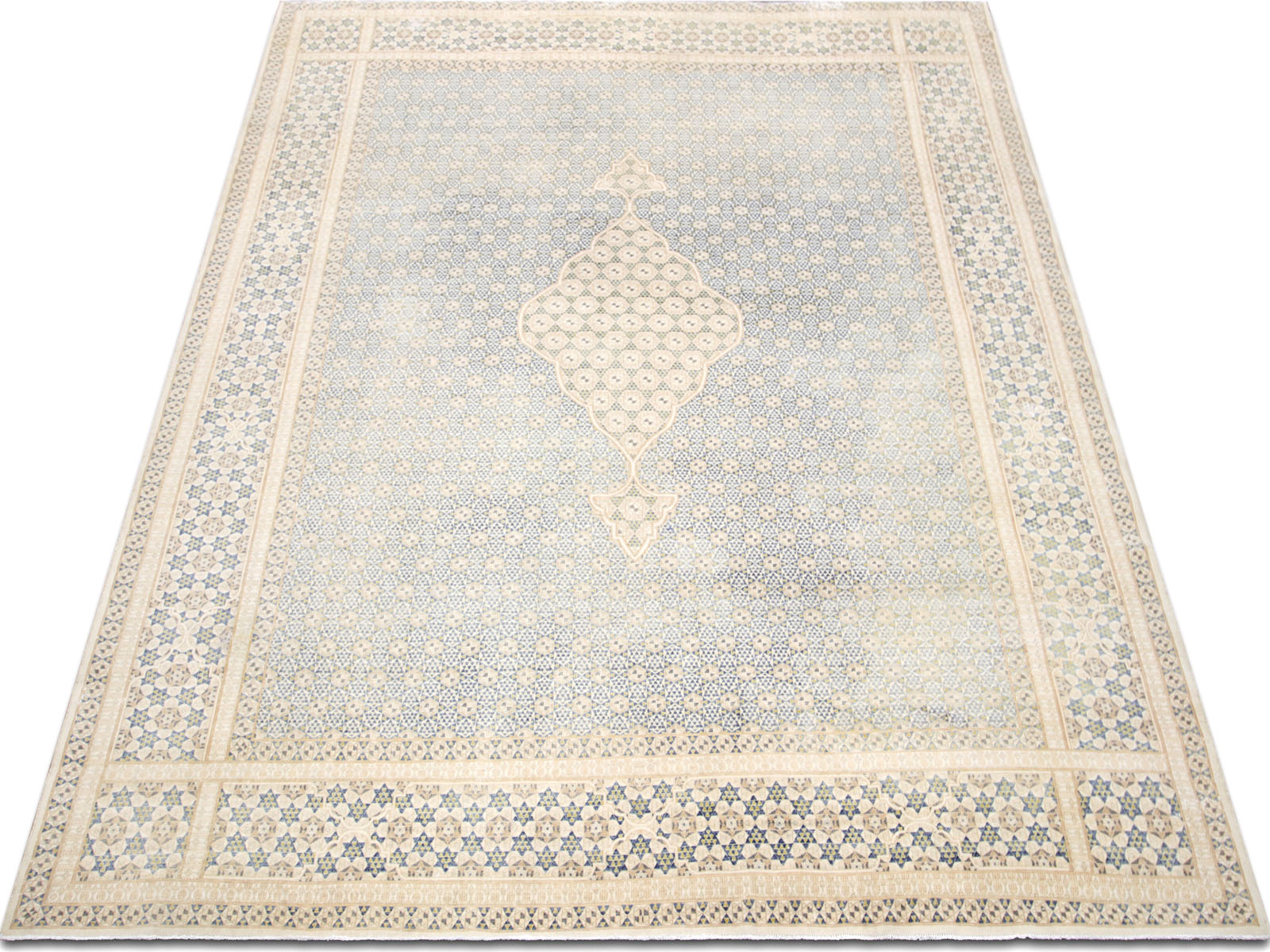 Vintage Persian Kerman Rug - 9'9" x 13'3"