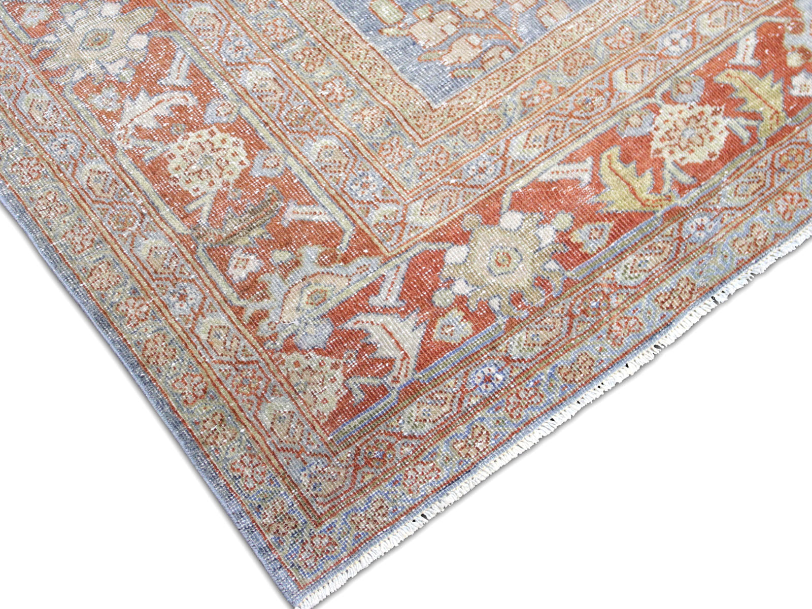 Antique Persian Mahal Rug - 9'1" x 11'5" - 240359