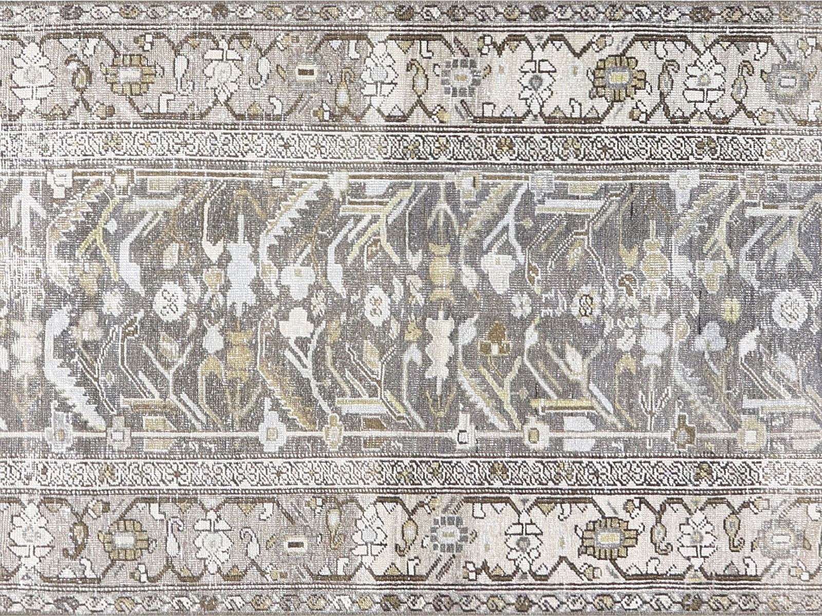 Antique Persian Melayer Runner - 3'2" x 16'5"