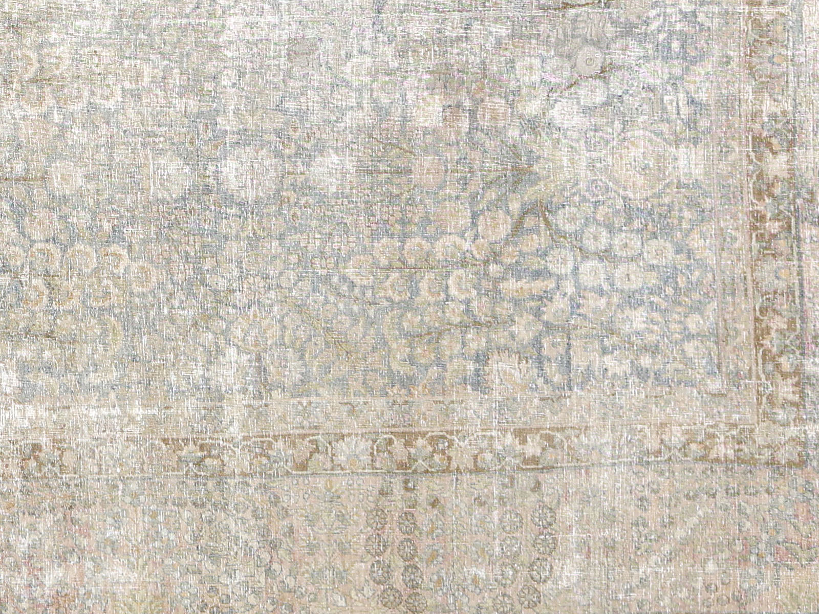 Antique Persian Tabriz Rug - 10'2" x 12'8"