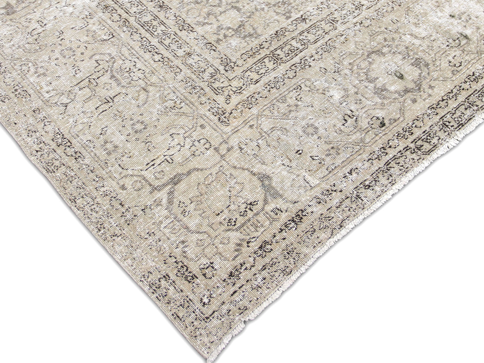 Antique Persian Tabriz Rug - 11' x 12'10"