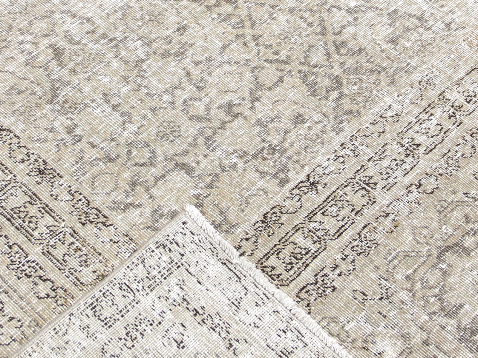 Antique Persian Tabriz Rug - 11' x 12'10"