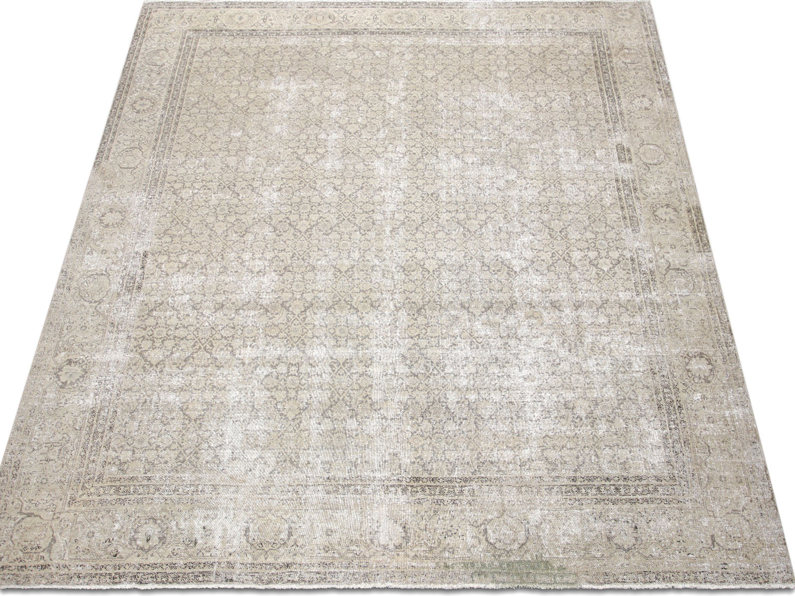 Antique Persian Tabriz Rug - 11' x 12'10"