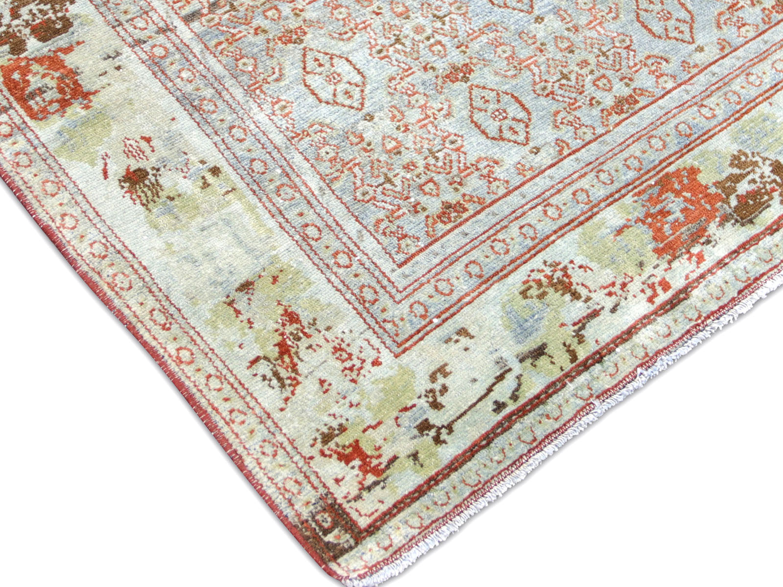 Semi Antique Persian Senne Rug - 4'5" x 6'3"