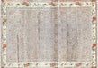 Semi Antique Persian Senne Rug - 4'5" x 6'3"