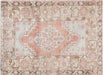 Vintage Turkish Oushak Rug - 3'7" x 4'10"