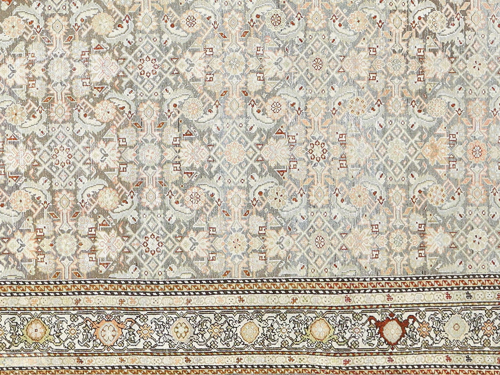 Antique Persian Melayer Rug - 7'3" x 20'4"