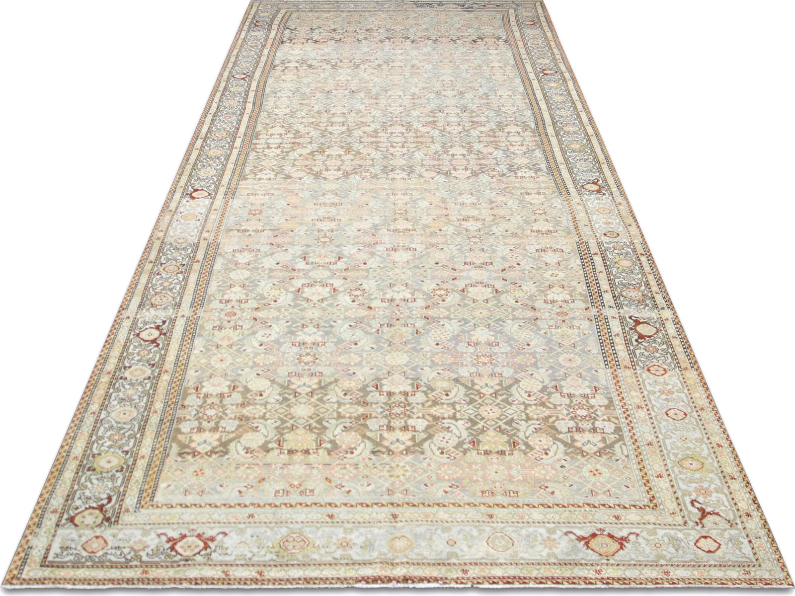 Antique Persian Melayer Rug - 7'3" x 20'4"