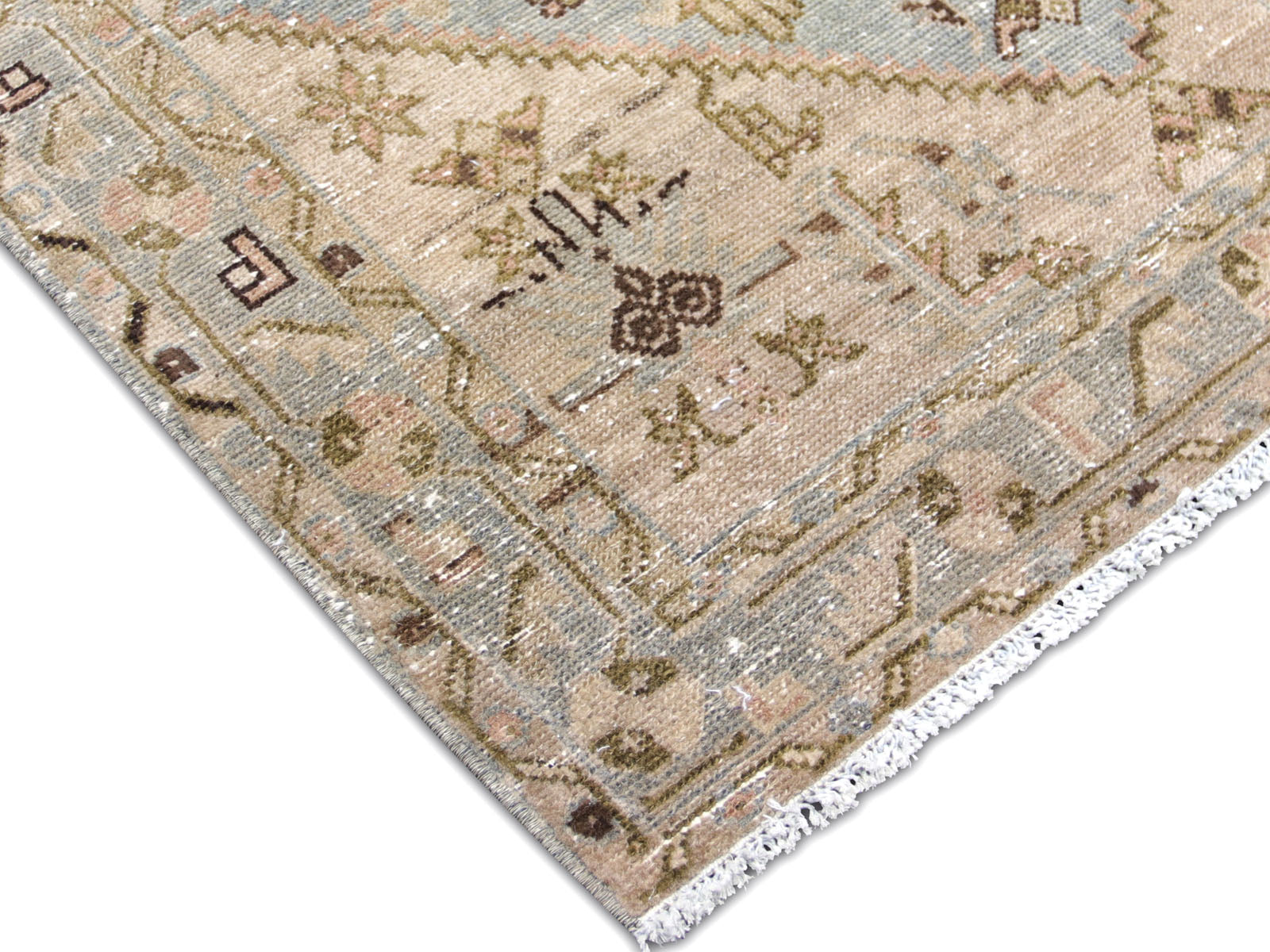 Semi Antique Persian Melayer Runner - 3'8" x 10'8"