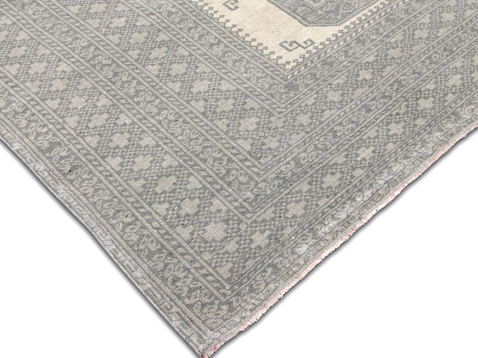 Semi Antique Afgan Beshir Rug - 10'4" x 12'7"