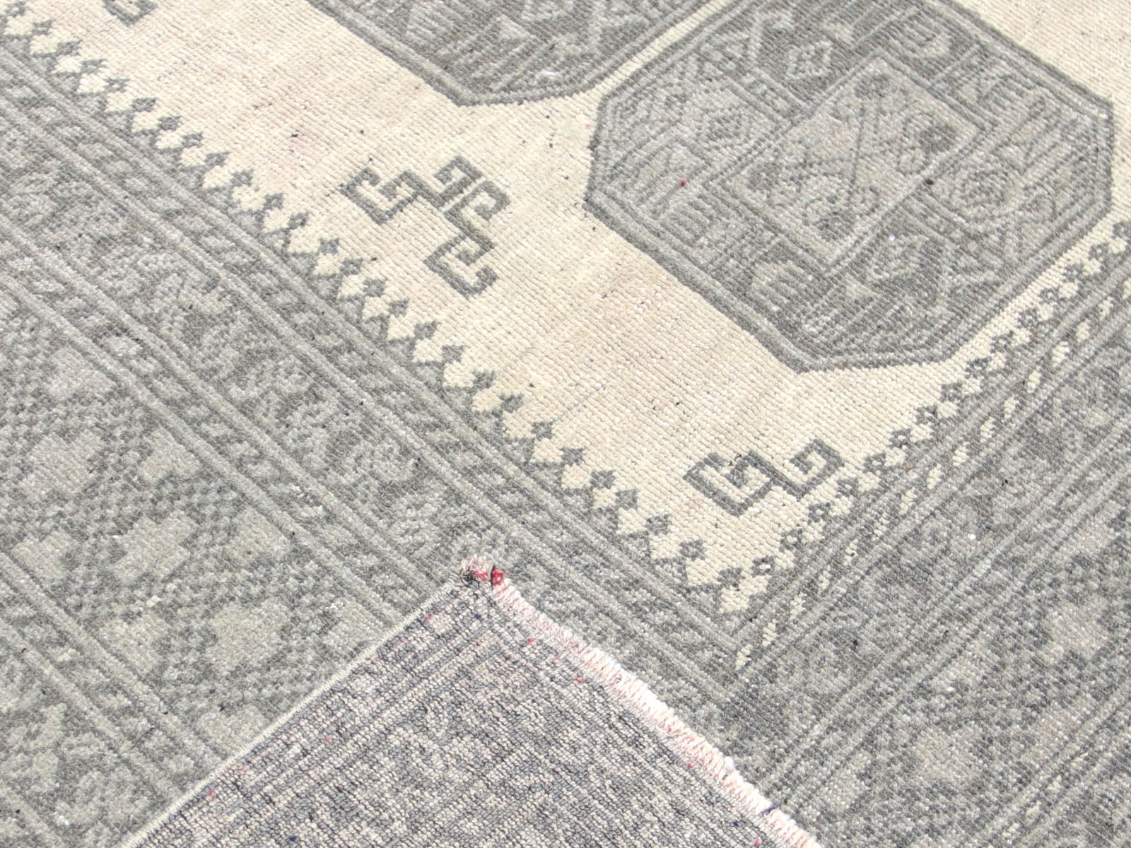 Semi Antique Afgan Beshir Rug - 10'4" x 12'7"
