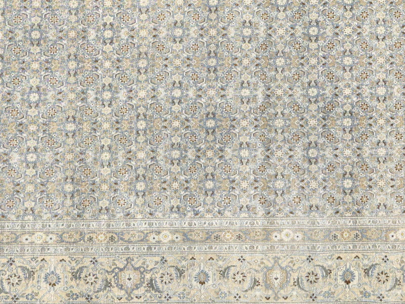 Semi Antique Persian Tabriz Rug - 12' x 16'2"