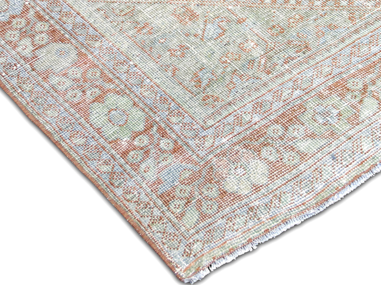 Semi Antique Persian Mahal Rug - 4'1" x 6'9"