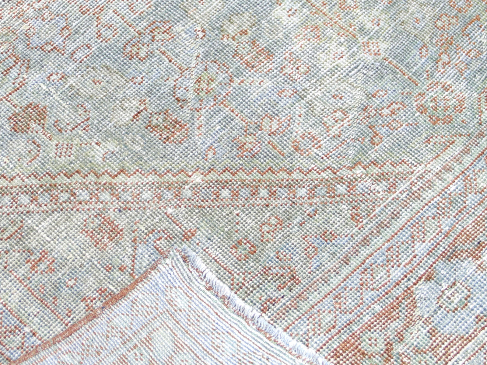Semi Antique Persian Mahal Rug - 4'1" x 6'9"