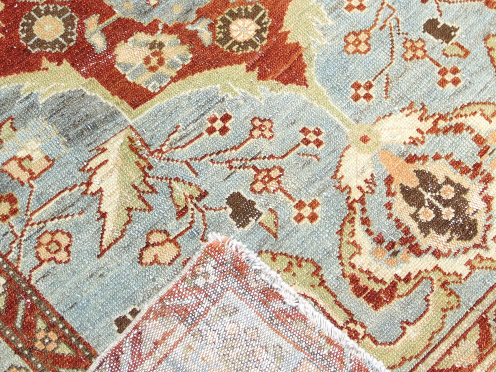 Semi Antique Persian Melayer Runner - 3'10" x 14'