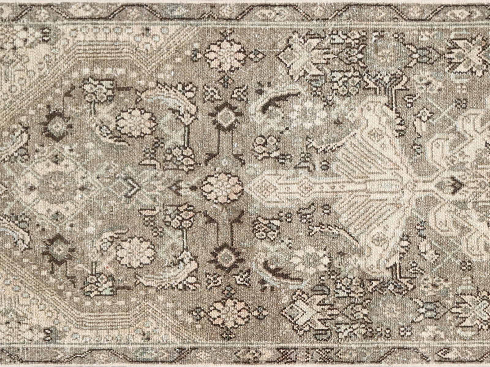 Semi Antique Persian Melayer Runner - 2'10" x 10'2"