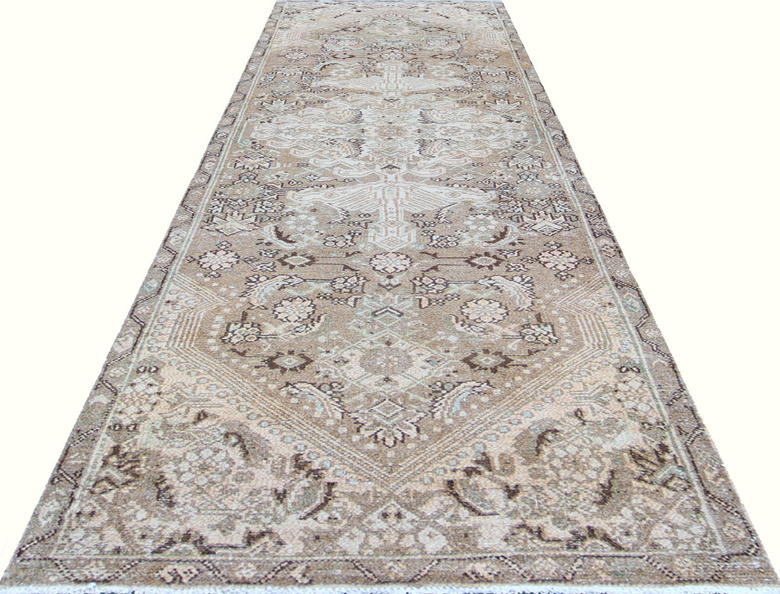 Semi Antique Persian Melayer Runner - 2'10" x 10'2"