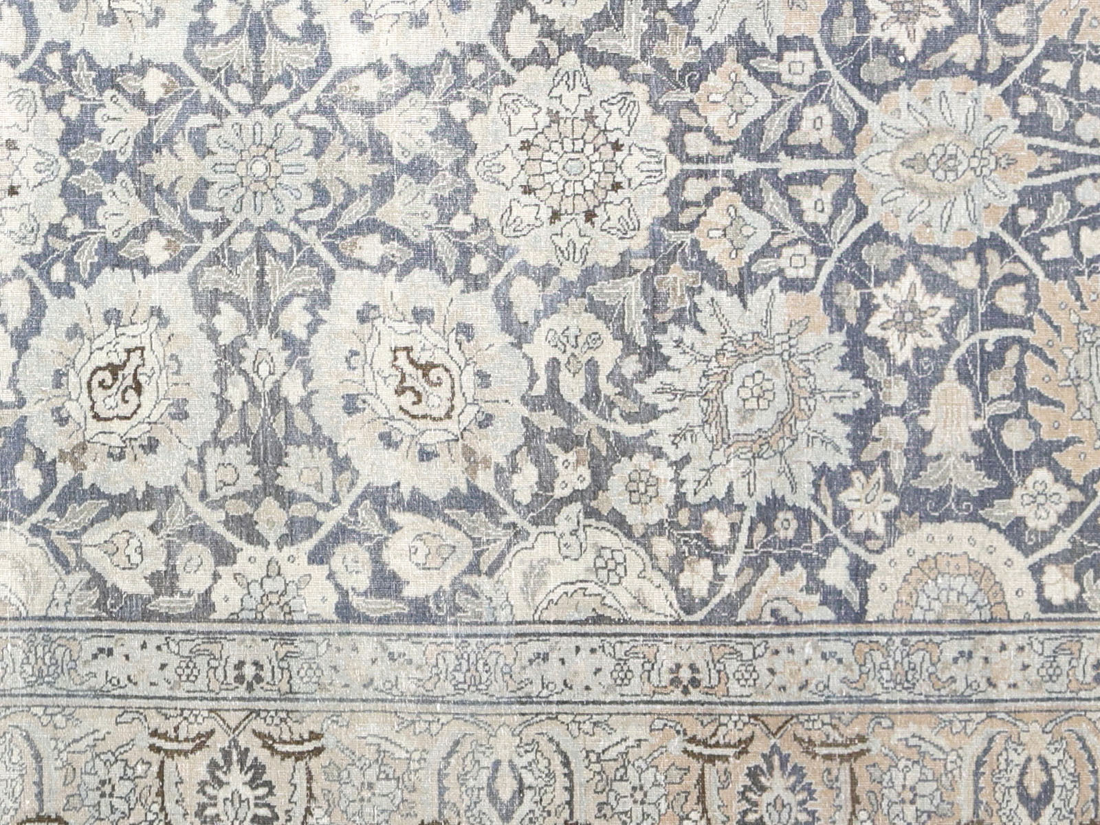 Antique Persian Tabriz Rug - 11'8" x 15'2"