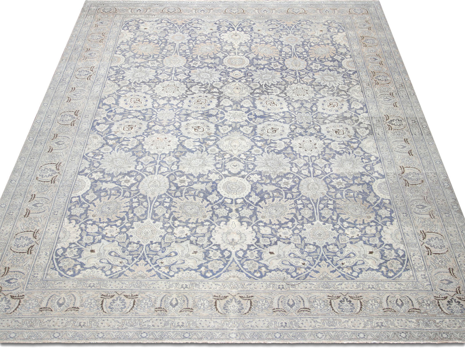 Antique Persian Tabriz Rug - 11'8" x 15'2"