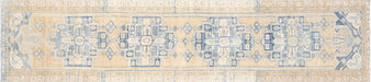 Semi Antique Persian Melayer Runner - 3' x 16'
