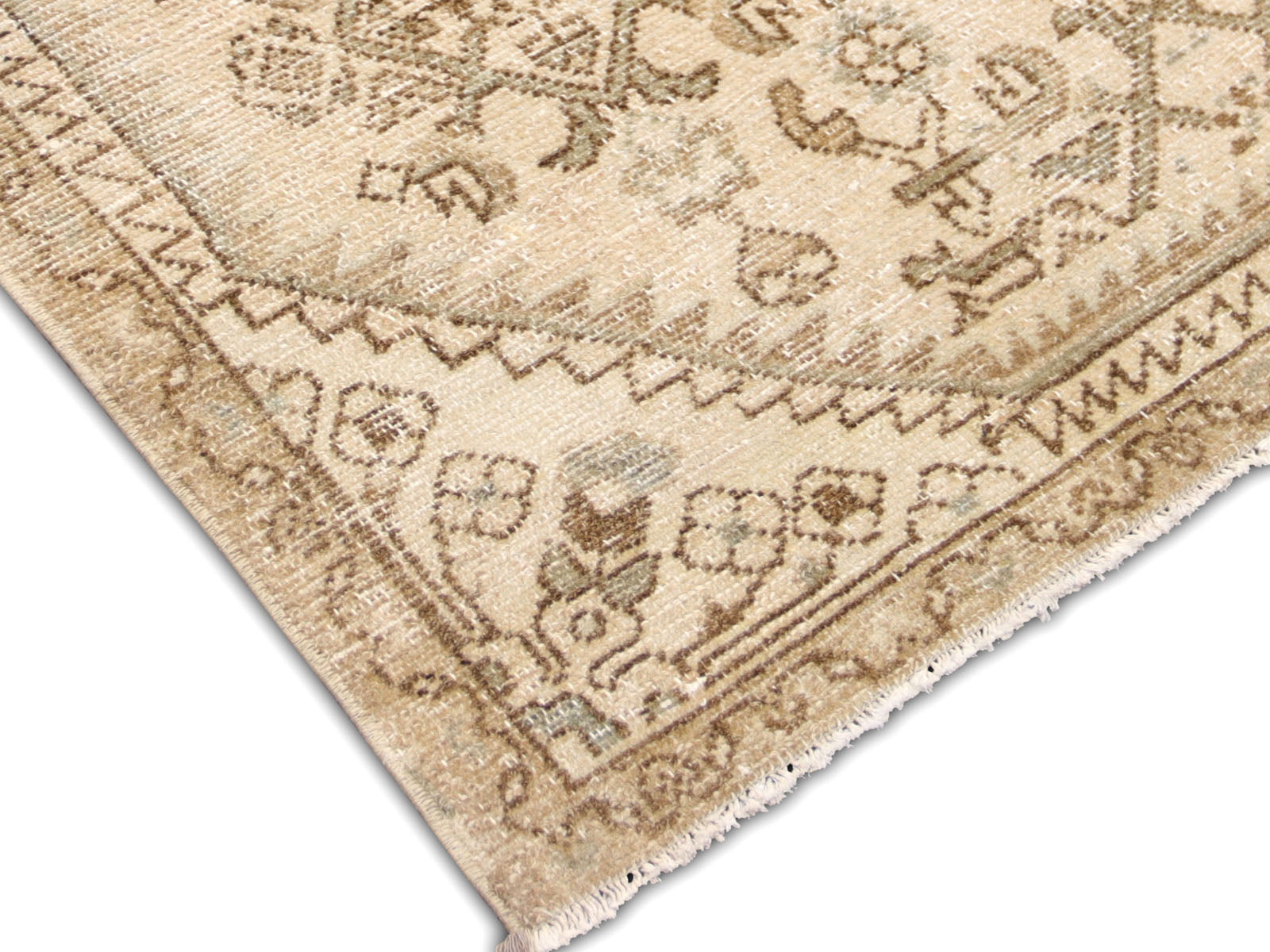 Semi Antique Persian Melayer Rug - 2'9" x 8'7"