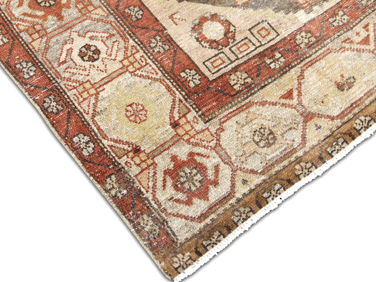 Semi Antique Persian Melayer Rug - 4'2" x 6'5"