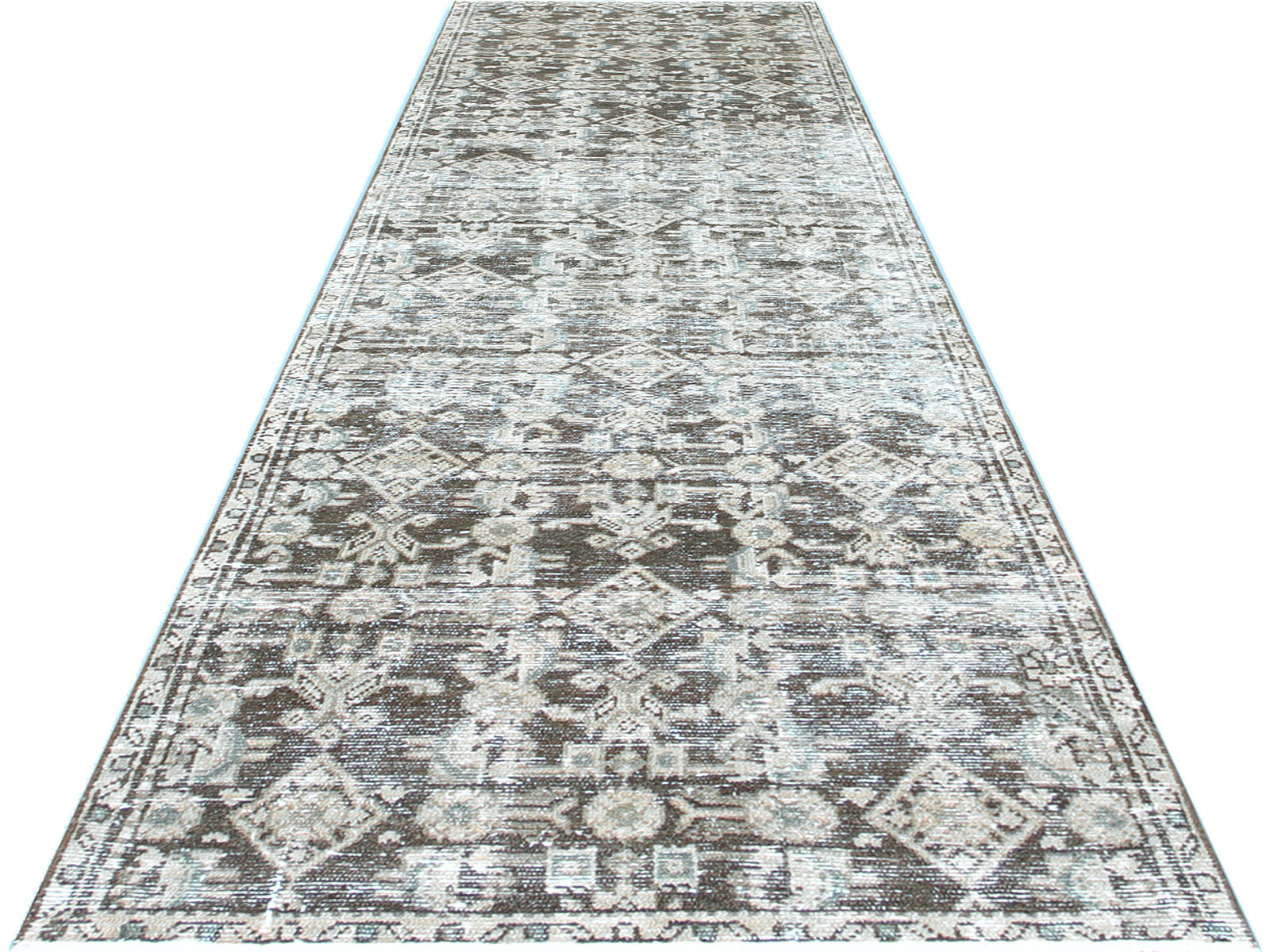 Semi Antique Persian Melayer Runner - 2'9" x 11'6"