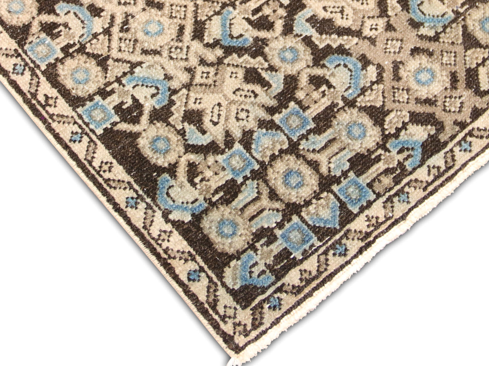 Semi Antique Persian Melayer Runner - 2'7" x 12'5"