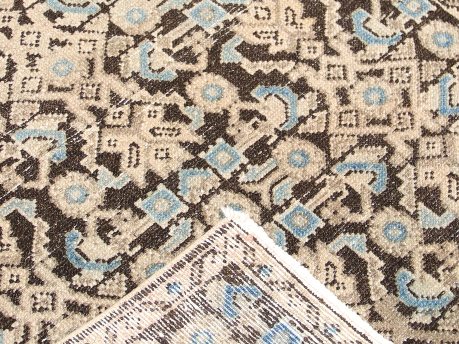 Semi Antique Persian Melayer Runner - 2'7" x 12'5"