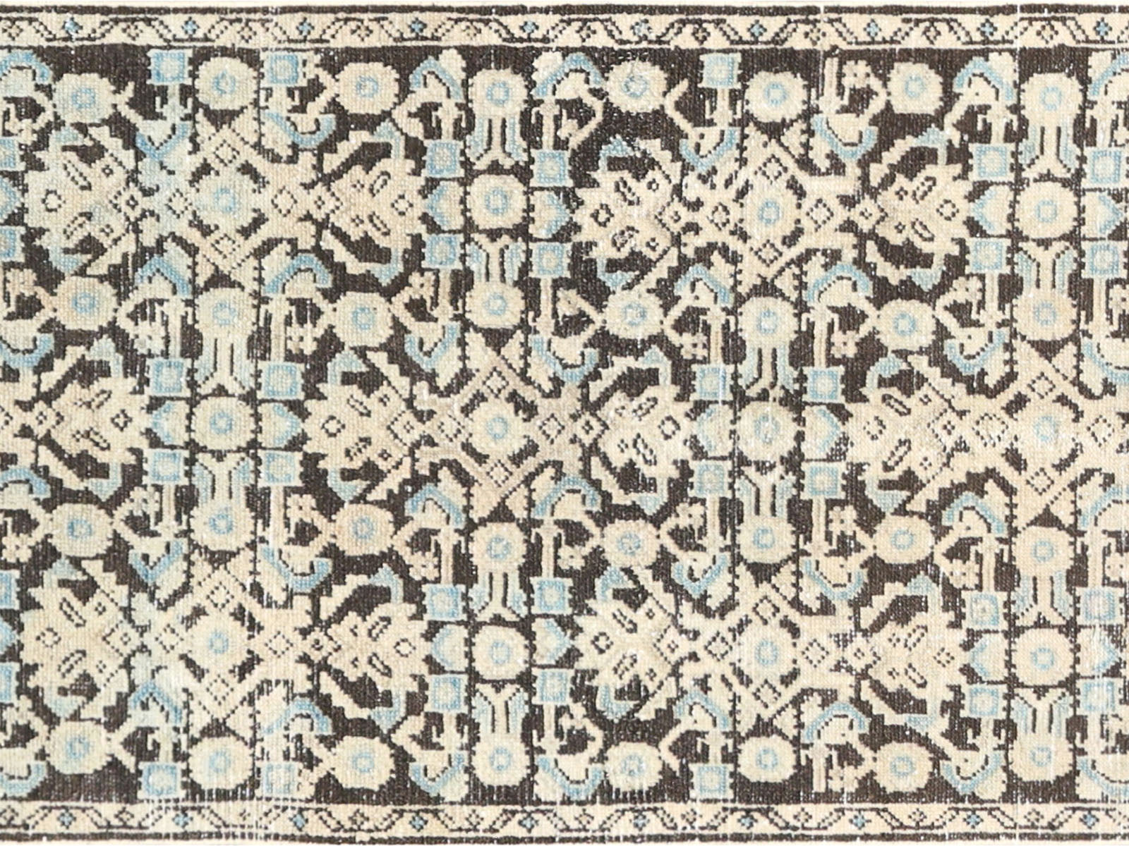 Semi Antique Persian Melayer Runner - 2'7" x 12'5"