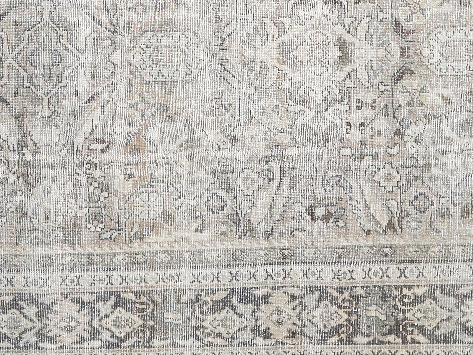 Antique Persian Mahal Rug - 10'7" x 13'5"