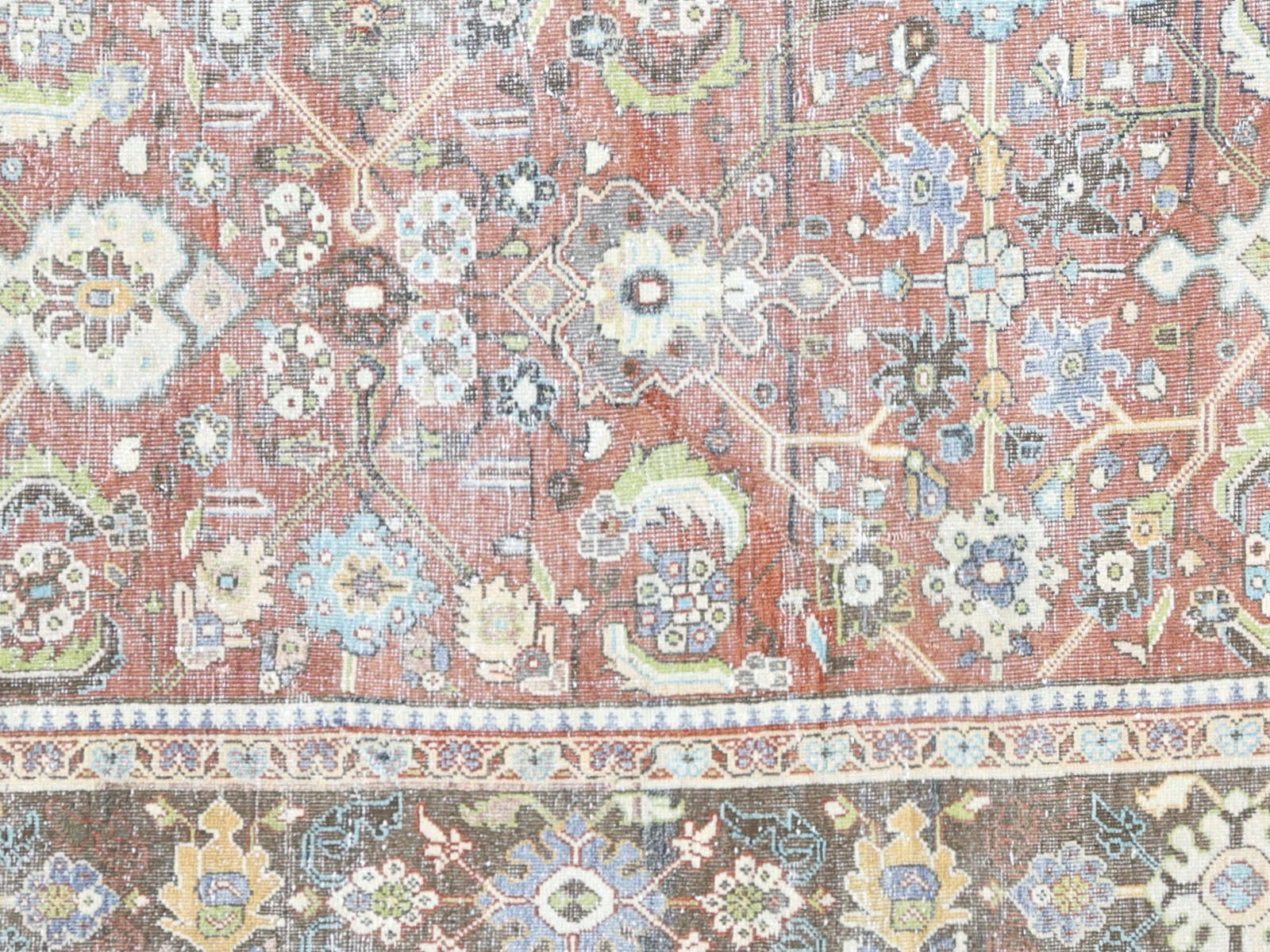 Antique Persian Mahal Rug - 8'6" x 11'6"