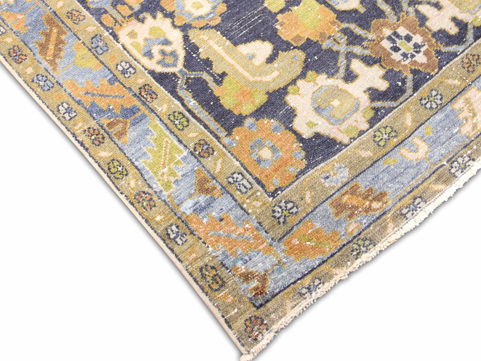 Antique Persian Melayer Runner - 3'3" x 16'9"