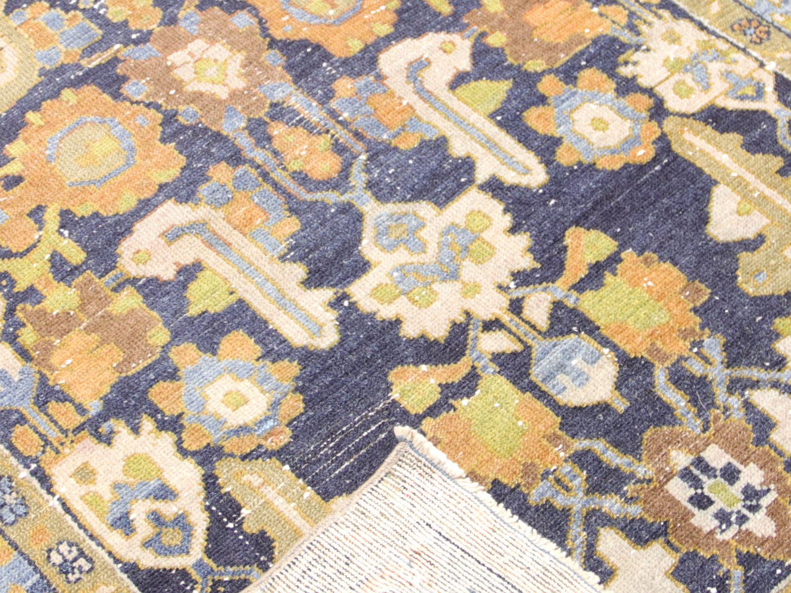 Antique Persian Melayer Runner - 3'3" x 16'9"