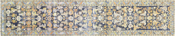 Antique Persian Melayer Runner - 3'3" x 16'9"