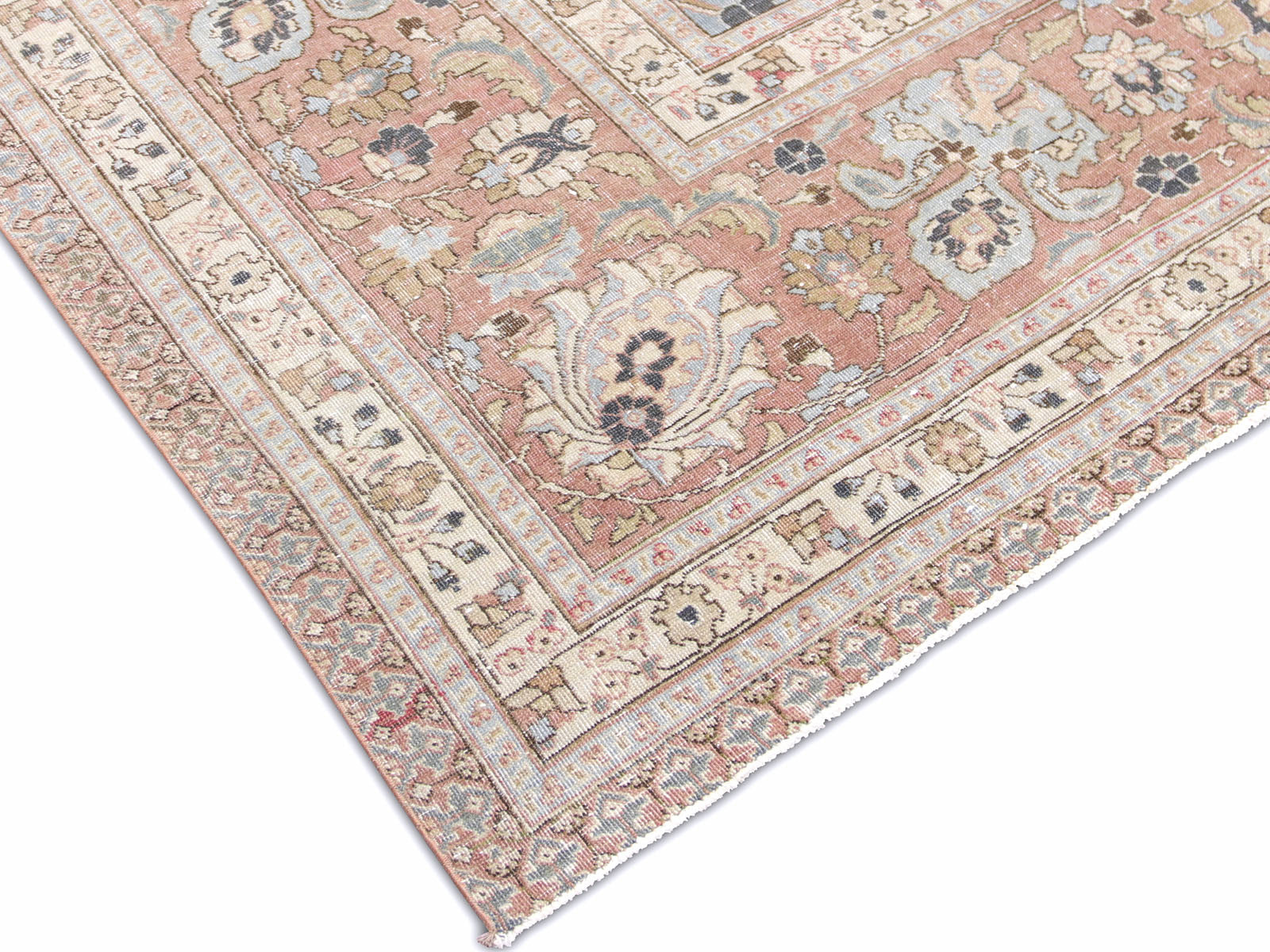 Antique Persian Tabriz Rug - 11'8" x 14'4"