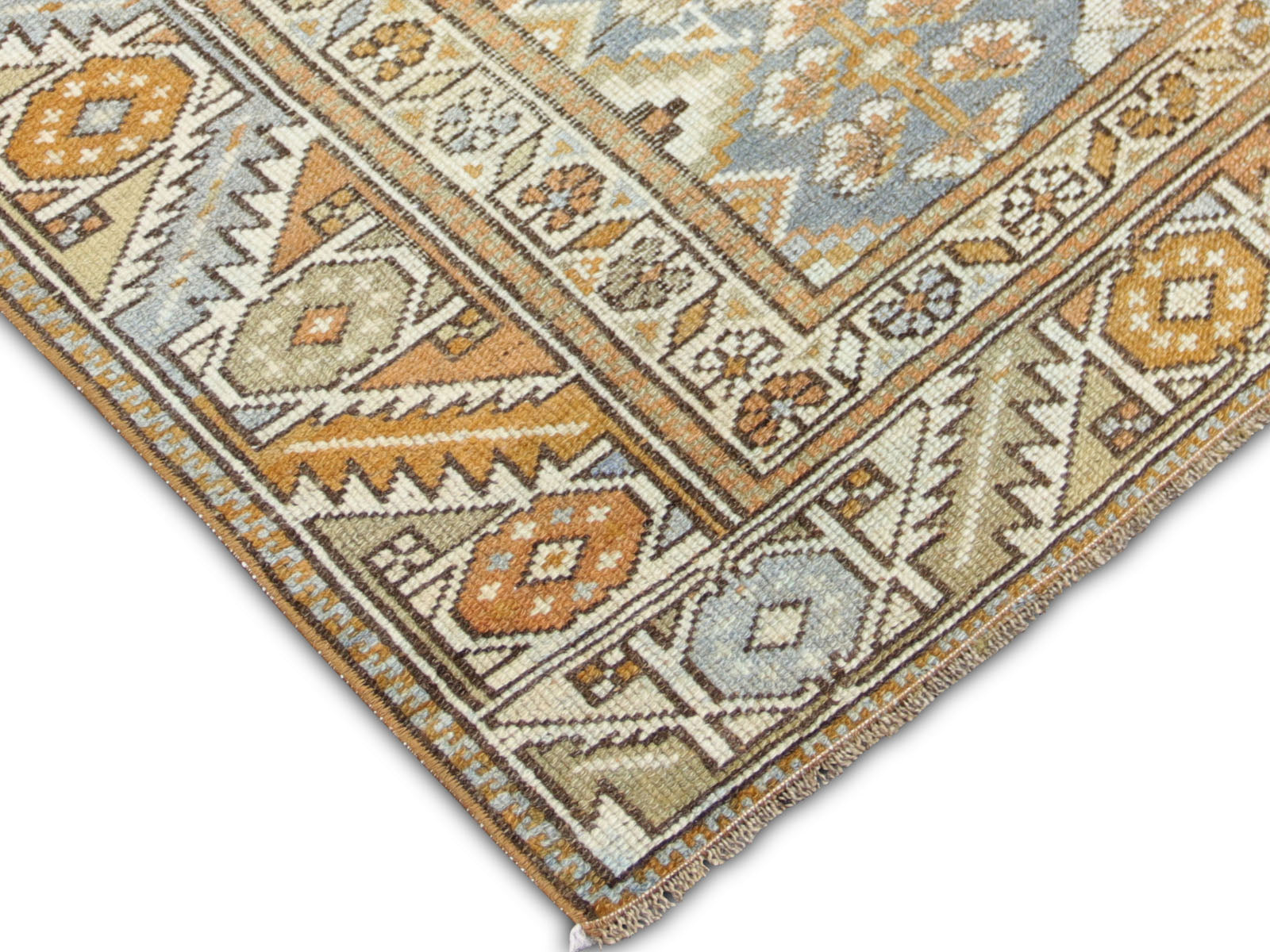 Antique Persian Melayer Runner - 3'4" x 10'1"